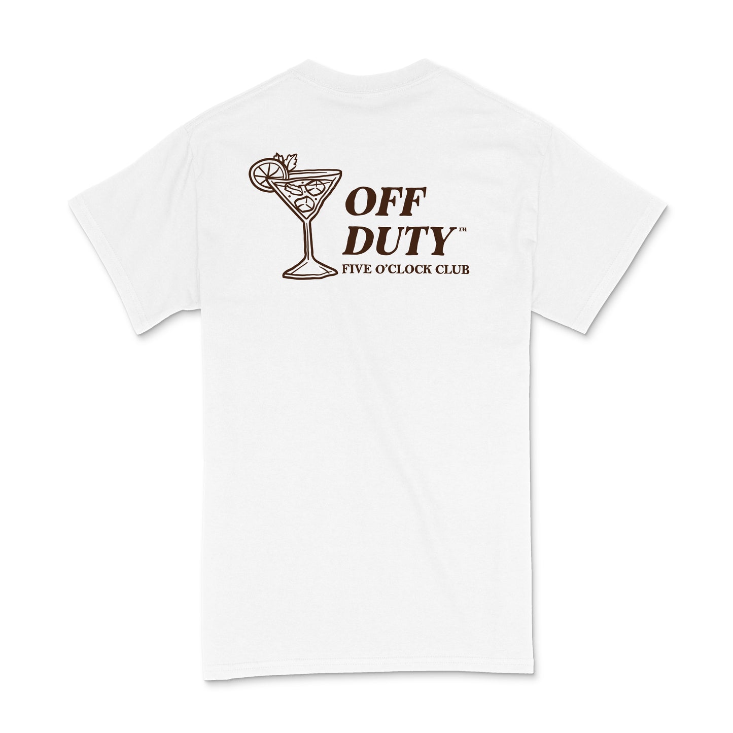 5 O'Clock Club White T-Shirt