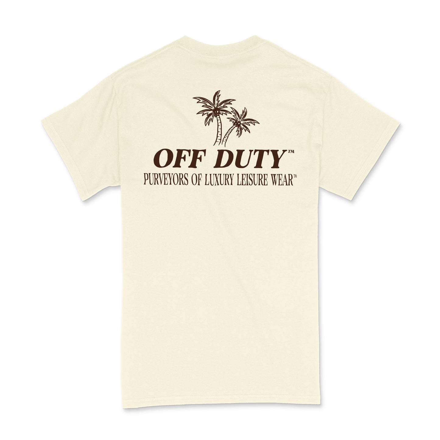 Palm Tree Cream T-Shirt Classic Cream