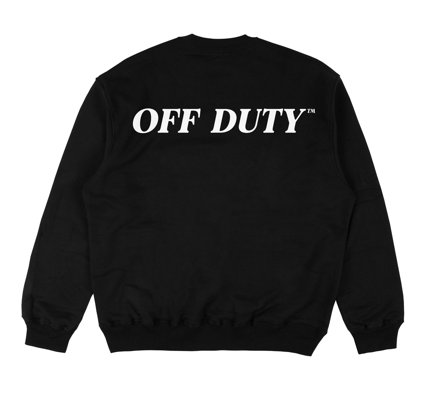 Off Duty Black Sweatshirt