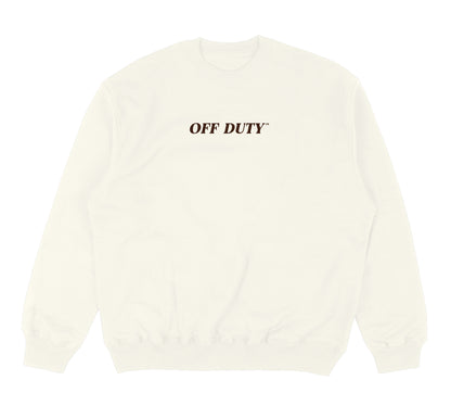 Off Duty Off Duty Cream Sweatshirt