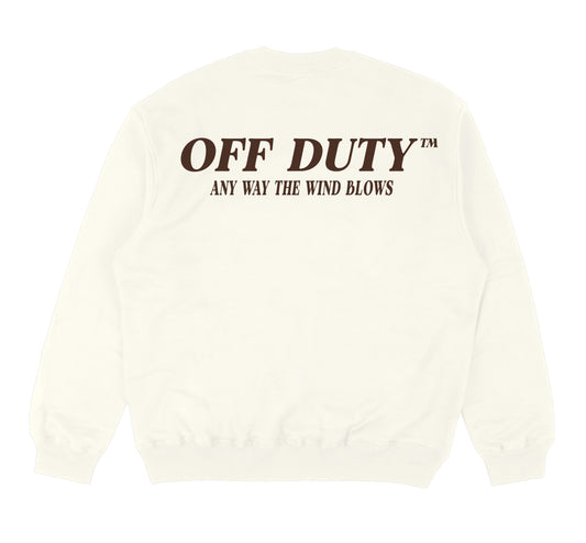 Any Way The Wind Blows Ivory Sweatshirt