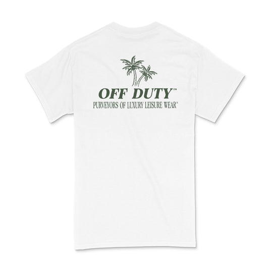 Palm Tree White T-Shirt