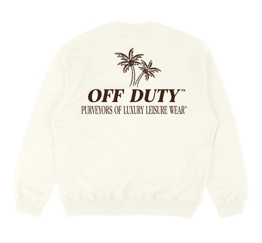 Palm Trees Classic Cream Sweatshirt