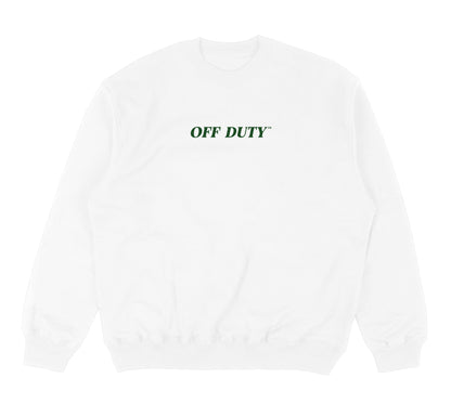 Palm Tree White Sweatshirt